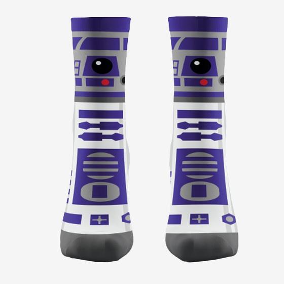 Imagem de Meias cano longo r2d2 39/43  star wars