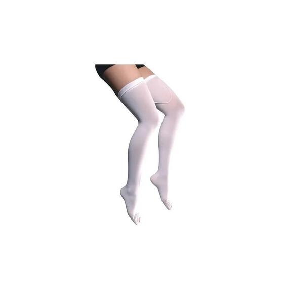 Meias Compressivas Aes AGH pé aberto Branco Venosan Menor preço em Meias Compressivas Aes AGH pé aberto Branco Venosan