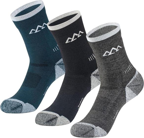 Imagem de Meias de caminhada innotree Merino Wool para homens, 3 pares Micro Crew