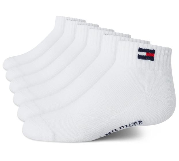 Imagem de Meias Esportivas Tommy Hilfiger Performance Cushion para Meninos - Pacote com 6