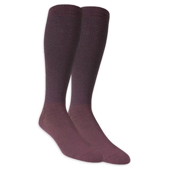 Imagem de Meias masculinas Dr. Scholl's Graduated Compression Burgundy