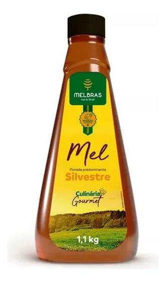 Imagem de Mel Florada Predominante Silvestre Gourmet  Melbras  1,10kg