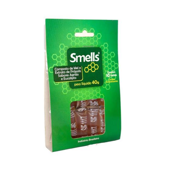 Imagem de Mel sache 40g propolis agriao e eucalipto smells