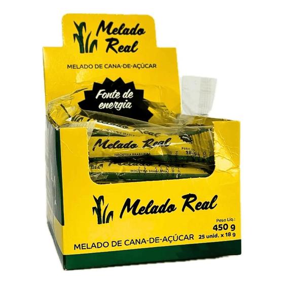 Imagem de Melado Real Display 25 unidades de 18gr Rapadurinha de Minas