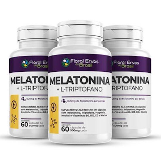Imagem de Melato nina  Triptofano 180 Cápsulas 500 mg Suplemento Sono +  Vitamina B6  B12  D3   Dormir melhor 