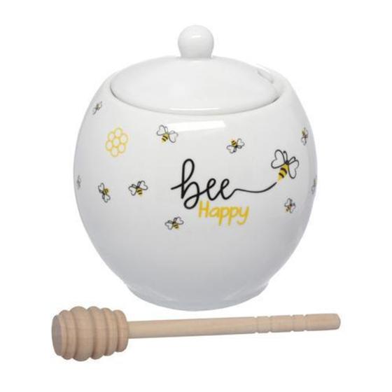 Imagem de Meleira Abelhinha em Porcelana 350ml Honey Bee Hauskraft