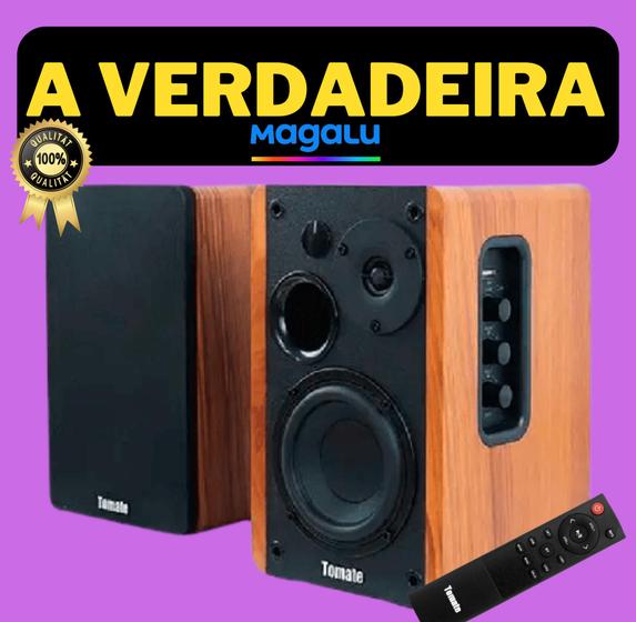 Edifier MR4 Par Caixas Som De Home Studio Monitor de Referência  Profissional 42w C/ Saída P/ Fone - BRANCA - Monitor de Áudio - Magazine  Luiza