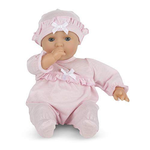 Imagem de Melissa & Doug Mine to Love Jenna 12-Inch Soft Body Baby Doll (Embalagem sem frustração, grande presente para meninas e meninos  Melhor para bebês, 18 meses de idade, 24 meses de idade, 1 e 2 anos))