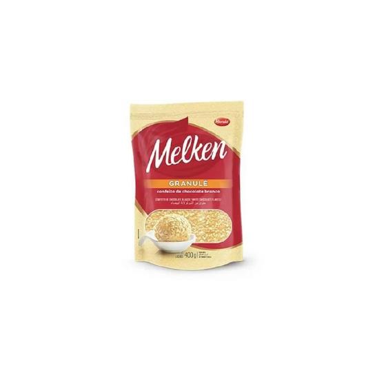 Imagem de Melken Chocolate Granulé Branco Harald - Pacoca 400G