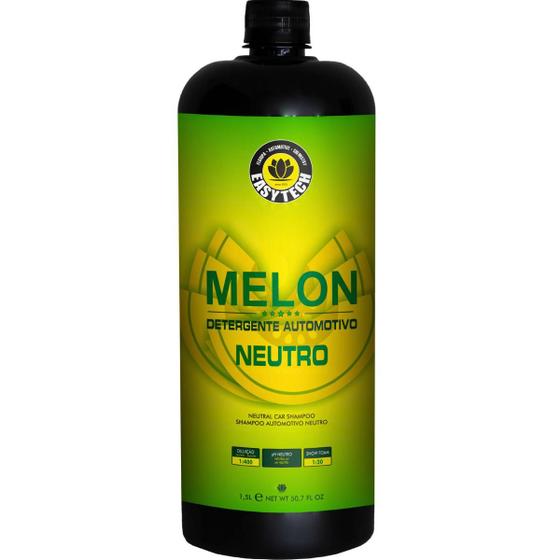 Imagem de Melon 1,5L Easytech Shampoo Neutro Lavagem Automotiva