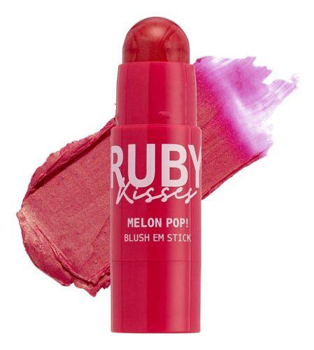 Imagem de Melon Pop! Blush Em Stick - Ruby Kisses 5g