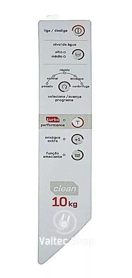 Membrana Adesivo Lavadora Brastemp BWC10a/Bwc10b 10kg ( CDI ) Menor preço em Membrana Adesivo Lavadora Brastemp BWC10a/Bwc10b 10kg ( CDI )