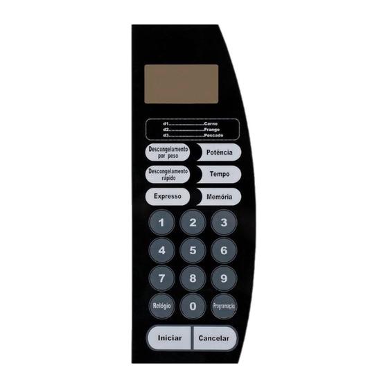 Imagem de Membrana Microondas Compatível Home Leader P70B17AP