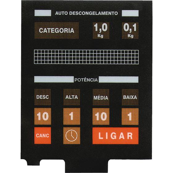 Imagem de Membrana Microondas Compatível Panasonic NN7770 / 7775/ 7777