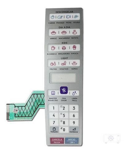 Membrana Teclado Microondas Electrolux Meo44 Meo 44 Menor preço em Membrana Teclado Microondas Electrolux Meo44 Meo 44