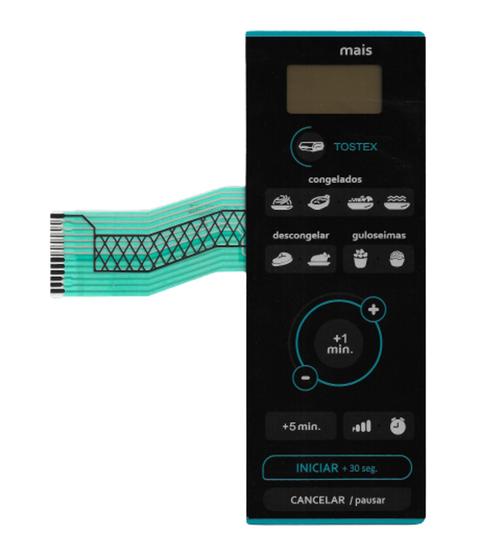 Imagem de Membrana teclado Para Microondas Consul Cme 20 Az Mais