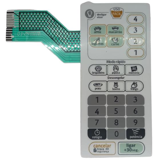 Imagem de Membrana Teclado Para Microondas Consul CMP25 21.16.016