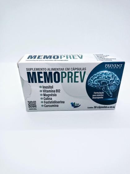 Imagem de Memoprev Suplemento para Memória c/30 cápsulas - Prevent Pharma