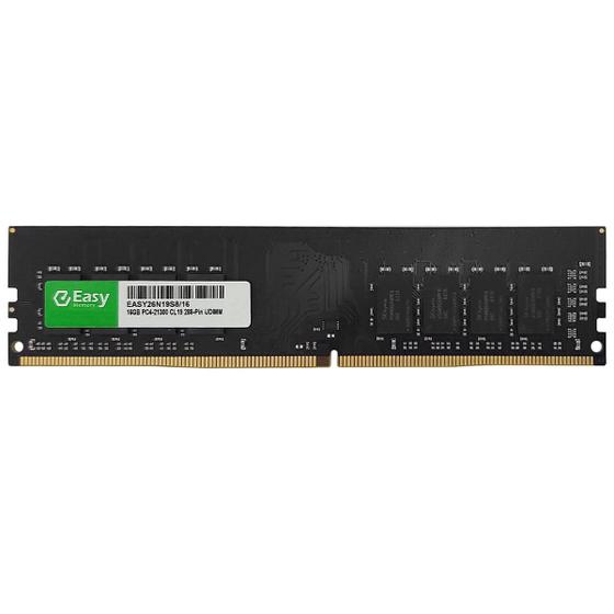 Imagem de Memória 16Gb Easy Memory, Ddr4, 2666Mhz, Cl19 Easy26N19S8/16