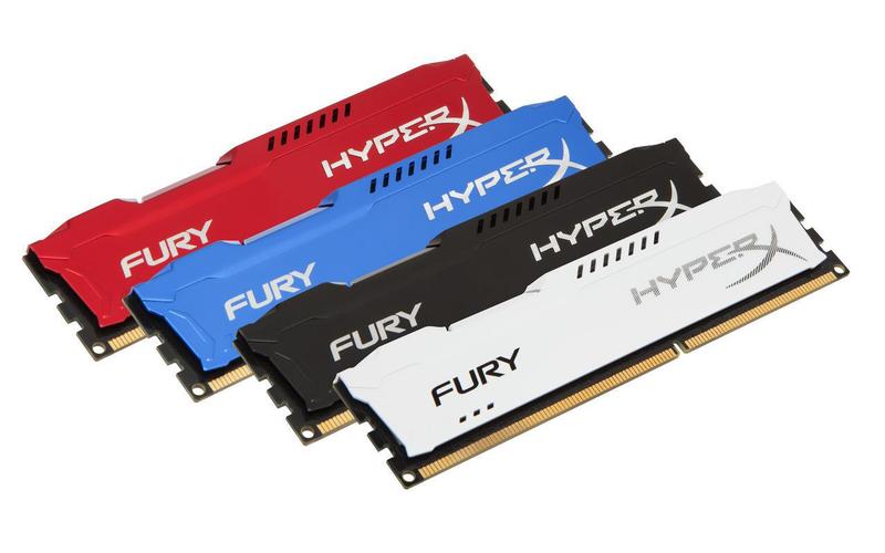 Imagem de Memória 4Gb DDR3 1600mhz Gamer Hyperx Fury Kingston