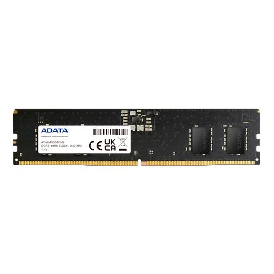 Imagem de Memória 8GB Adata, DDR5, 4800MHz, CL40 - AD5U48008G-S