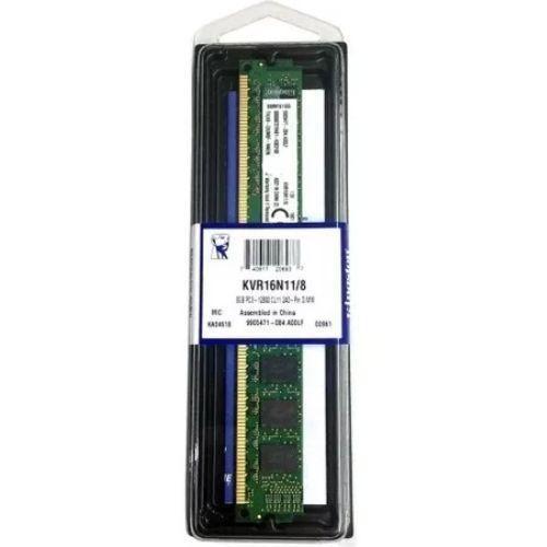 Imagem de Memoria 8Gb Ddr3 Kingston 1600Mhz Kvr16N11/8 O&M