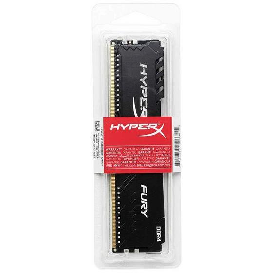 Ddr4 Hyperx Fury Hx426c16fb3 Memoria 8GB DDR4 2666MHZ Kingston