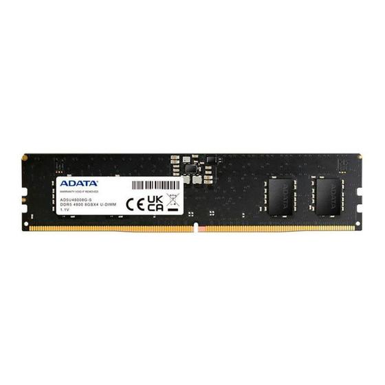 Imagem de Memoria 8gb ddr5 4800mhz adata ad5u48008g-s