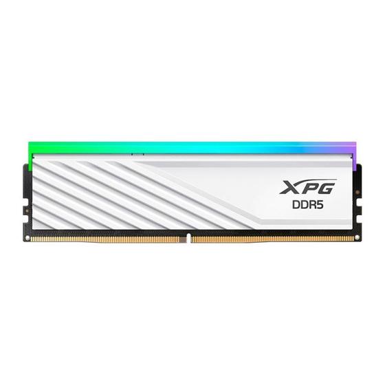 Imagem de Memoria 8gb ddr5 5600mhz adata xpg lancer blade rgb cl46 branco ax5u5600c468g-slabrwh