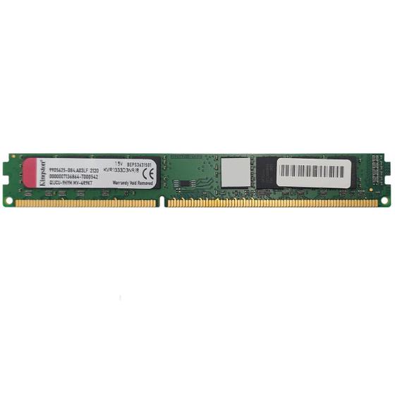 Imagem de Memória 8GB Kingston, DDR3, 1333MHz, CL9 - KVR1333D3N9/8G