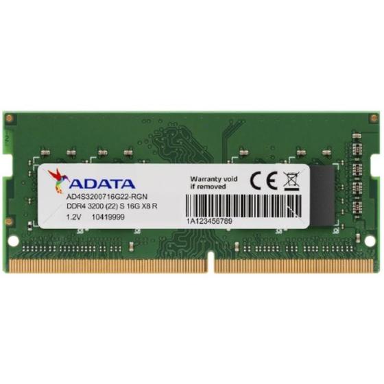 Imagem de Memória Adata 16GB 3200Mhz DDR4 Notebook 