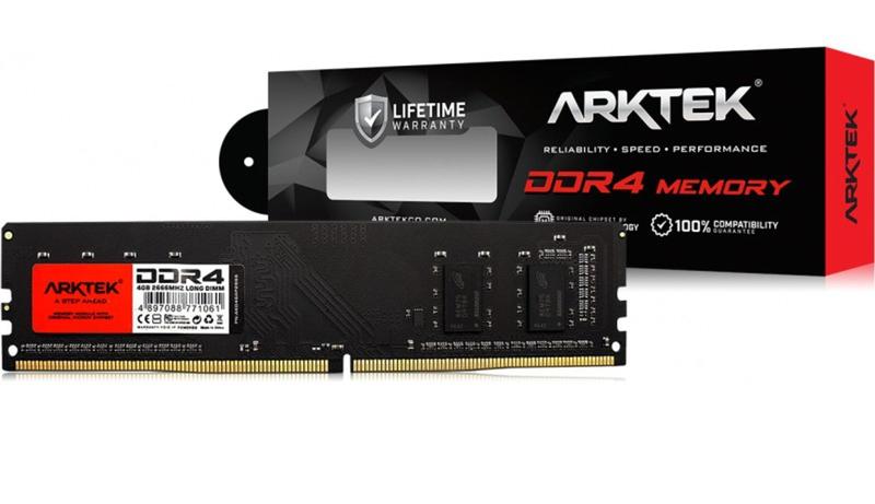 Imagem de Memória Arktek 4GB DDR4 2666MHZ DIMM - AKD4S4P2666
