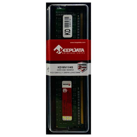 Imagem de Memória Computador KeepData DDR3 4GB KD16N11