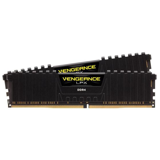 Imagem de Memória Corsair Vengeance LPX 32GB (2x16GB) 2400MHz DDR4 C16 Black - CMK32GX4M2A2400C16