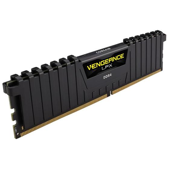 Imagem de Memória Corsair Vengeance LPX, 8GB, 3200MHz, DDR4, C16, Preto - CMK8GX4M1Z3200C16