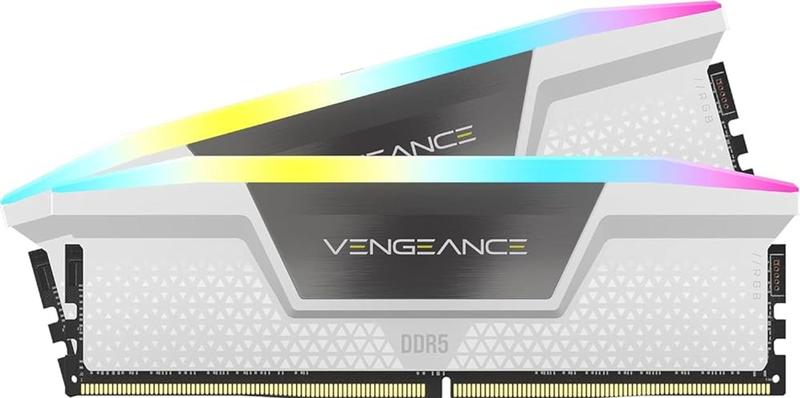 Imagem de Memória Corsair Vengeance RGB 32GB (2x16GB) DDR5 6000MHz CMH32GX5M2B6000C40W