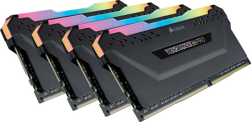 Imagem de Memória Corsair Vengeance RGB Pro 32GB (4x8GB) DDR4 3200MHz