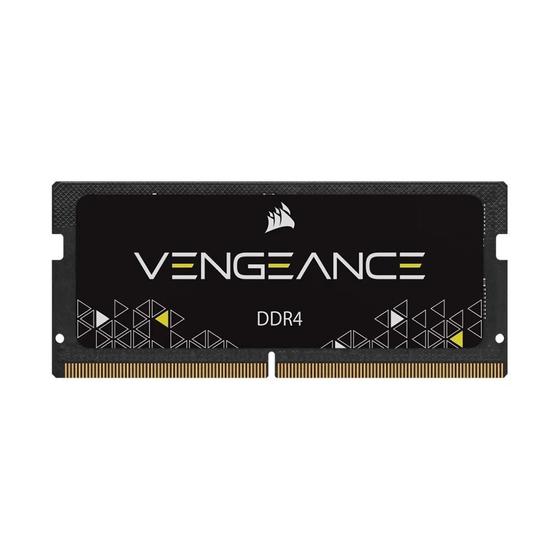Imagem de Memória Corsair Vengeance Series, 16GB, 3200MHz, DDR4, CL22, para Notebook, Preto - CMSX16GX4M1A3200C22