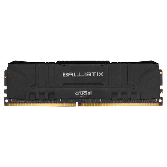 Memória Crucial Ballistix, 8GB, 3200MHz, DDR4, CL16, Preta - BL8G32C16U4B Menor preço em Memória Crucial Ballistix, 8GB, 3200MHz, DDR4, CL16, Preta - BL8G32C16U4B
