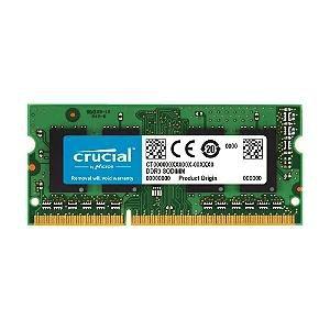 Memória Crucial Basics, 16GB, 2666MHz, DDR4, CL19, para Notebook - CB16GS2666 Menor preço em Memória Crucial Basics, 16GB, 2666MHz, DDR4, CL19, para Notebook - CB16GS2666