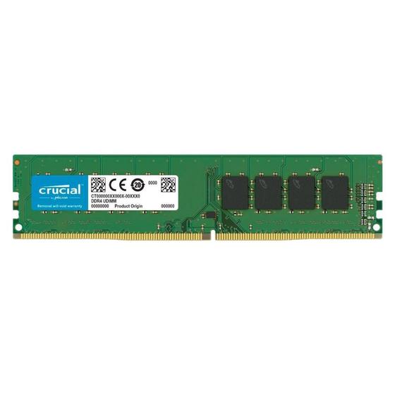 Memória Crucial Basics, 8GB, 2666MHz, DDR4, CL19 - CB8GU2666 Menor preço em Memória Crucial Basics, 8GB, 2666MHz, DDR4, CL19 - CB8GU2666