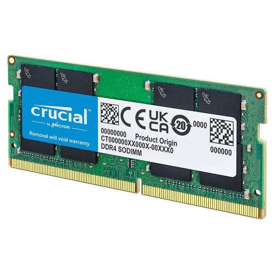 Imagem de Memória Crucial DDR4 8GB 2400MHz SODIMM 260-Pin - CT8G4SFS824A