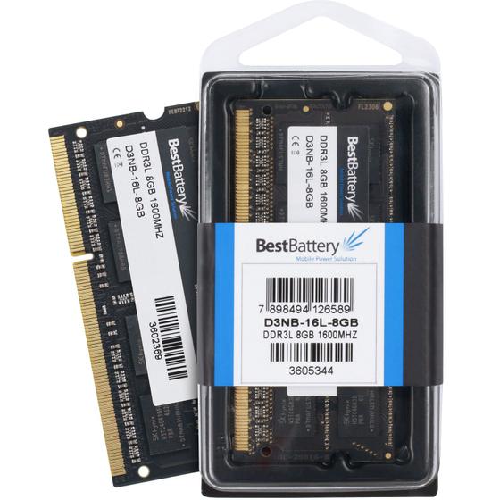 Imagem de Memoria DDR3L 8Gb 1600Mhz para Notebook Lenovo