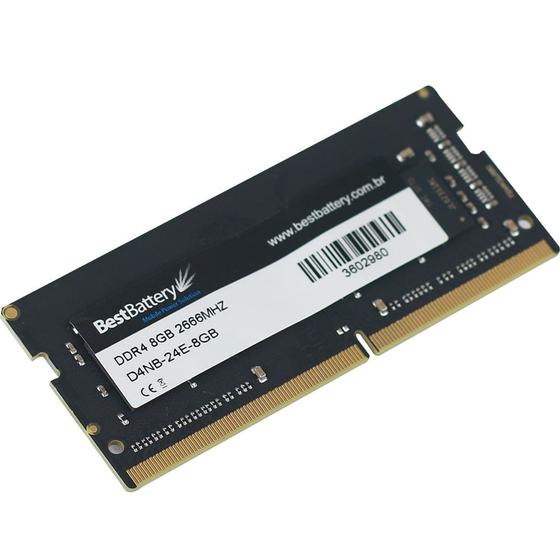 Imagem de Memoria DDR4 8Gb 2666Mhz para Notebook Dell