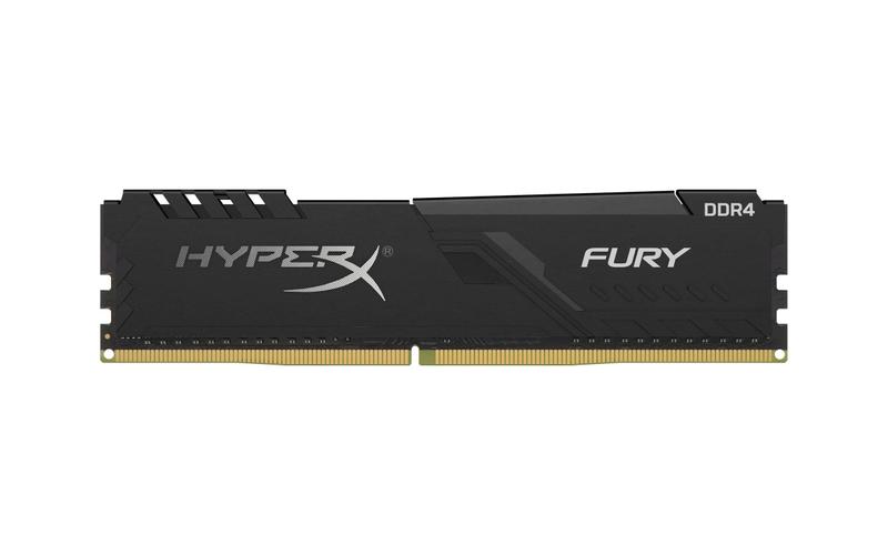 Imagem de Memória DDR4 Kingston HyperX Fury 8GB 3200MHz Black HX432C16FB3/8