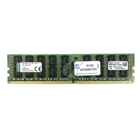 Imagem de Memória Ddr4 Kingston Ktd-Pe421/16G 16Gb 2133 Ecc Rdimm