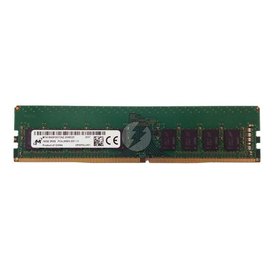 Imagem de Memória Ddr4 Micron Mta18Asf2G72-2G6E2 16Gb 2666 Ecc Udimm