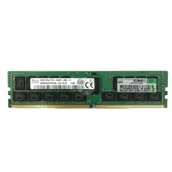 Imagem de Memória Ddr4 Sk Hynix Hma84Gr7Afr4N-Uh 32Gb 2400 Ecc Rdimm