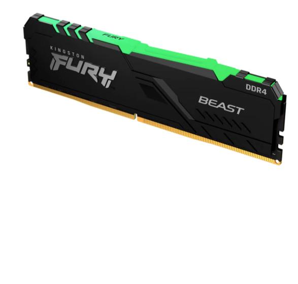 Memória de 32GB DIMM DDR4 3200Mhz FURY Beast RGB desktop/gamers. Menor preço em Memória de 32GB DIMM DDR4 3200Mhz FURY Beast RGB desktop/gamers.
