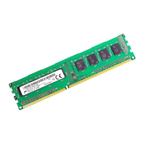 Imagem de Memoria de Desktop Micron 4GB 1RX8 DDR3 PC3-1600 Mhz 1.5V OEM - MT8JTF51264AZ-1G6E1